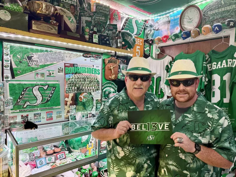Roughriders and Alouettes Superfans Prepare Epic Grey Cup Traditions