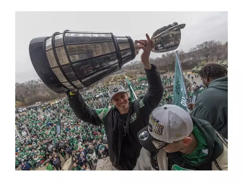 Roughriders' QB Trevor Harris Savors Grey Cup Parade Amid Contract Uncertainty