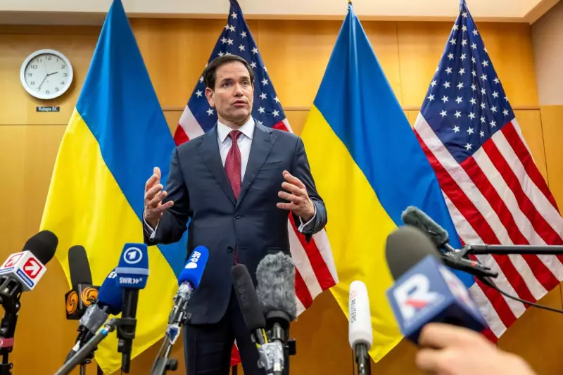 Rubio and Witkoff Meet Ukraine Negotiators as Trump Pushes Peace