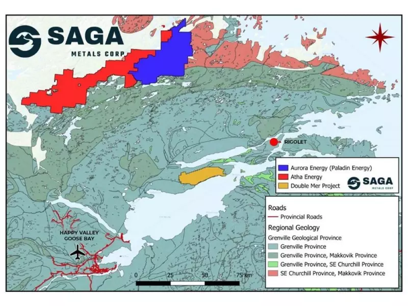 Saga Metals Positions Double Mer Uranium Project to Capitalize on North America's Accelerating Uranium Boom