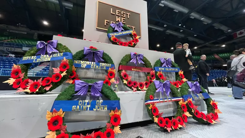 Saint John Volunteers Honored for Organizing 2025 Remembrance Day Ceremony