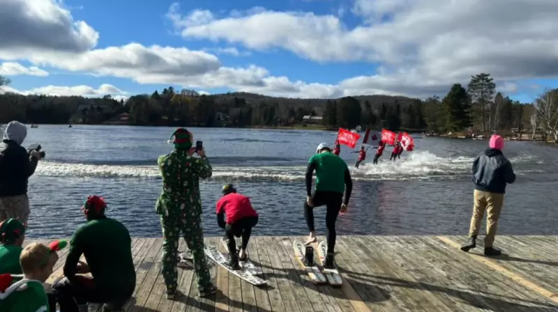 Santa Claus Charity Ski Show Makes Waves for Good Cause in Kearney