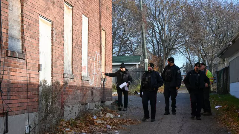 Sault Police Secure 40 Vacant Properties in Downtown Safety Blitz