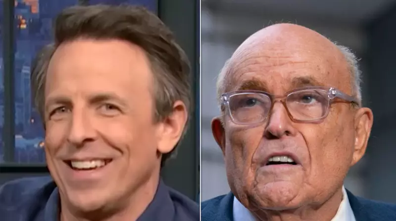 Seth Meyers Mocks Giuliani's Trump Pardon Surprise