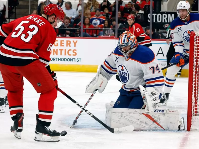 Skinner's 33 Saves Steal Victory for Oilers Over Hurricanes