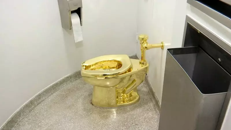 Solid Gold Toilet 'America' Hits Auction Block at Sotheby's