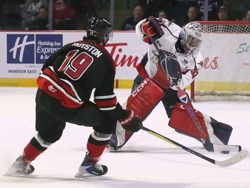 Spitfires' Joey Costanzo Outduels World Junior Hopeful in Key OHL Victory