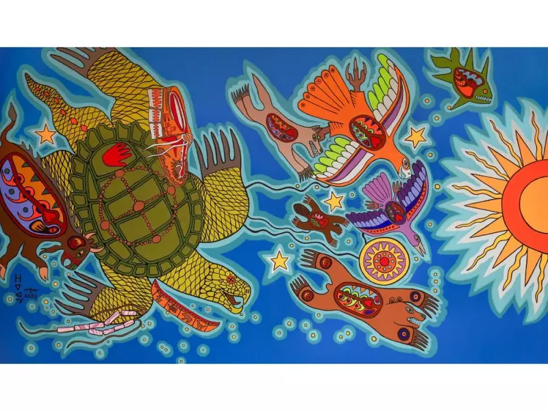 Stunning Mural Unveiled in Toronto Honouring Indigenous Treaties and History