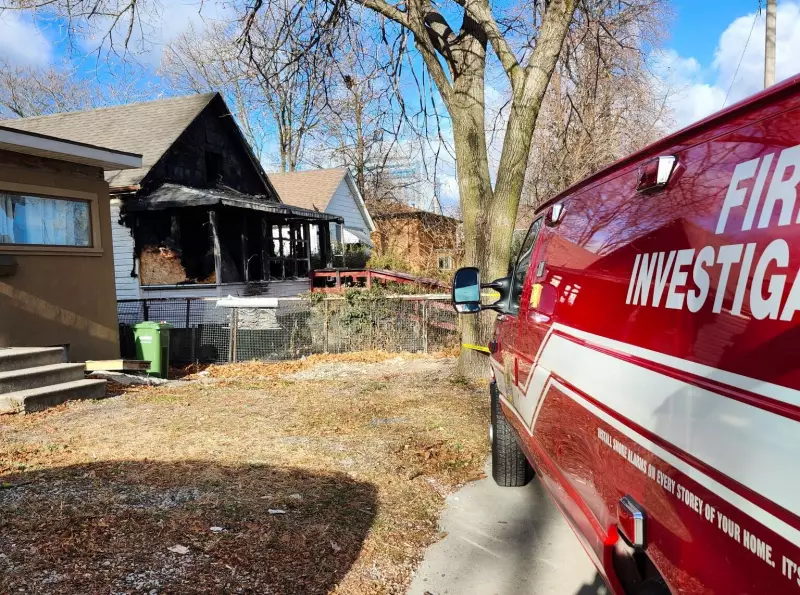 Suspicious Early Morning Fire Investigated in Downtown Windsor