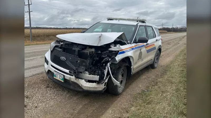 Teen Driver's Wild Stolen Truck Chase Ends in Dramatic Manitoba Arrest