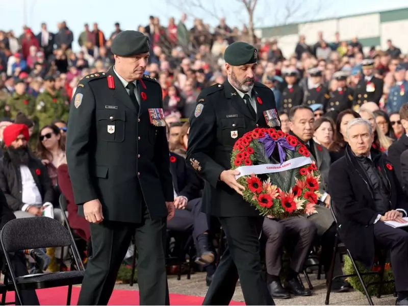 Thousands Attend Calgary Remembrance Day Ceremony Amid Global Tensions