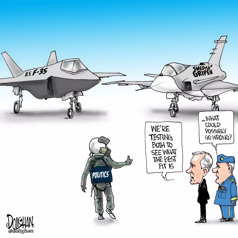 Tim Dolighan's Latest Cartoon for Toronto Sun on Nov 22, 2025