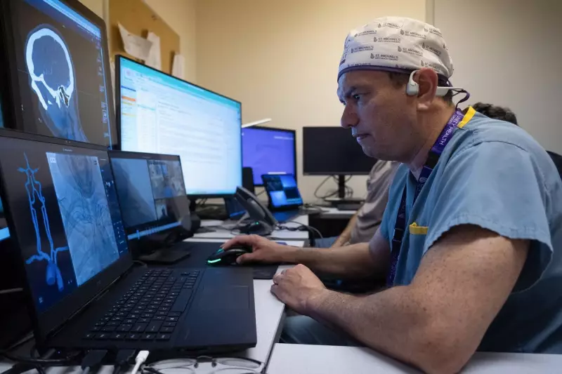 Toronto Hospital Pioneers Remote Robotic Stroke Treatment