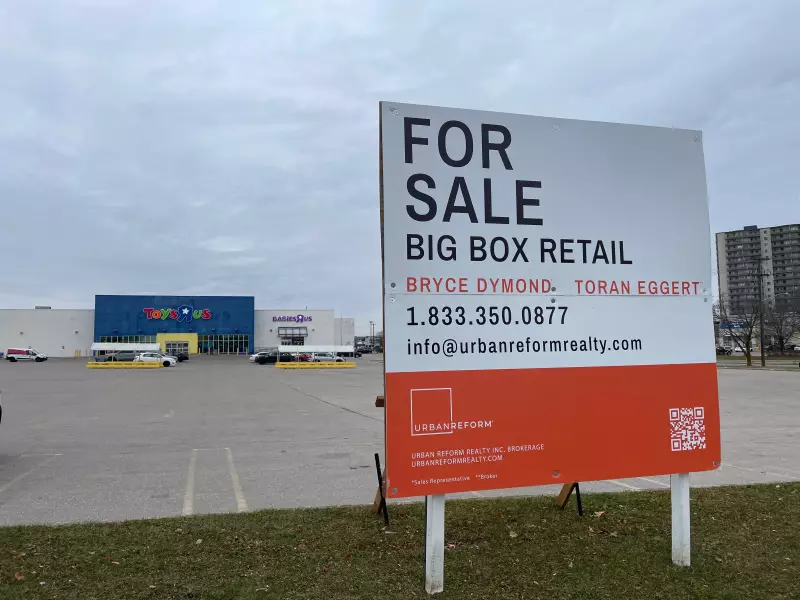 Toys 'R' Us Kitchener Location Listed For Sale in November 2025