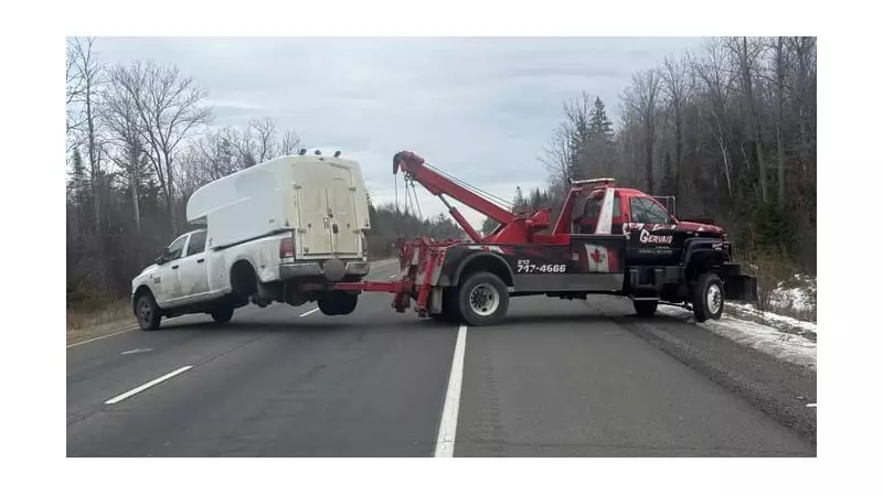 Truck Loses Wheel on Hwy. 417 Near Ottawa; Charges Pending