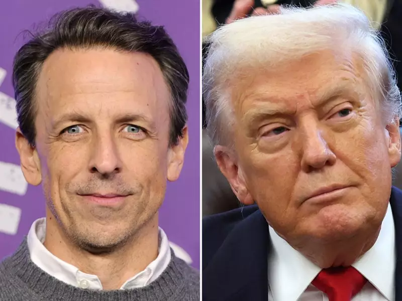 Trump Demands NBC Fire Seth Meyers Over Epstein Jokes and Ratings