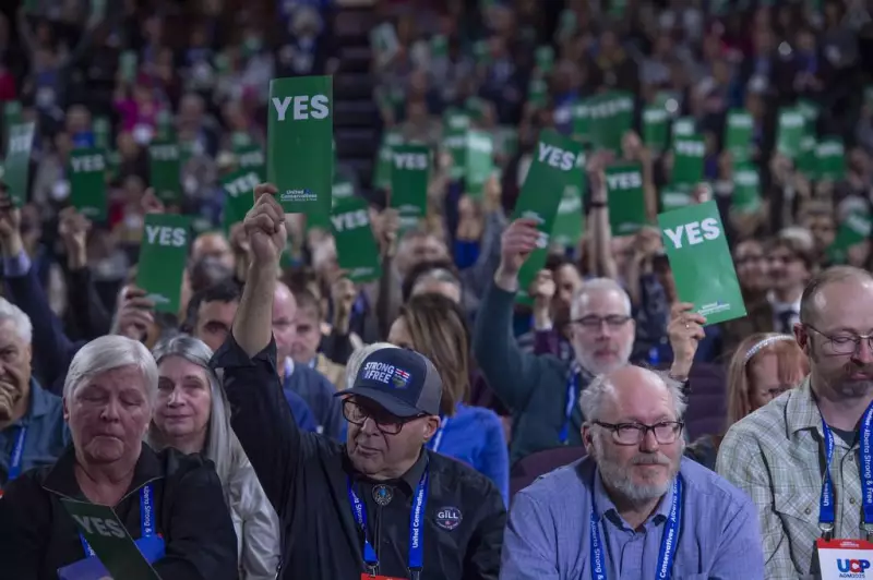 UCP members vote to repeal auto insurance changes, support coal energy