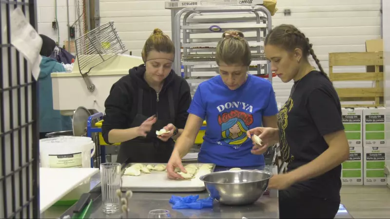 Ukrainian Kitchen in Edmonton Hosts Musical Meal for Newcomers