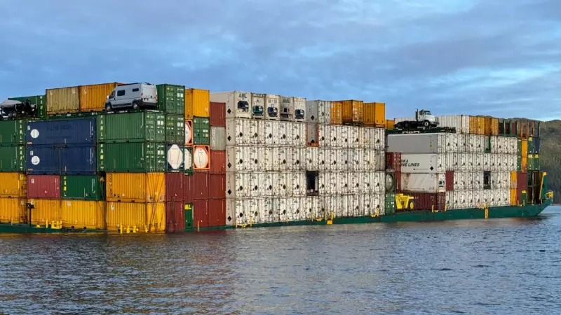 U.S. Freight Barge Taking on Water Near Bella Bella, B.C. Community