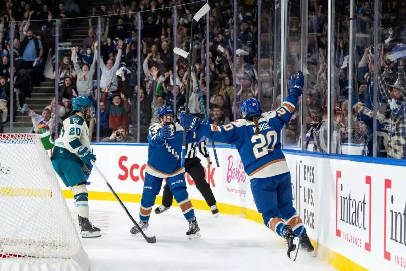 Vancouver Goldeneyes Win Historic First Game 4-3 in Overtime