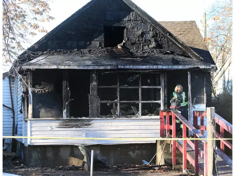 Windsor Fire: Vacant Aylmer Avenue Home Intentionally Set Ablaze