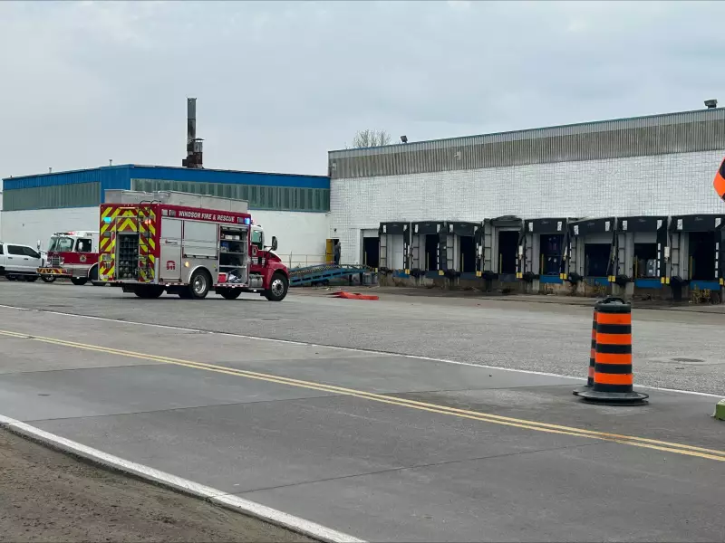 Windsor Warehouse Fire Causes $1M in Product Loss