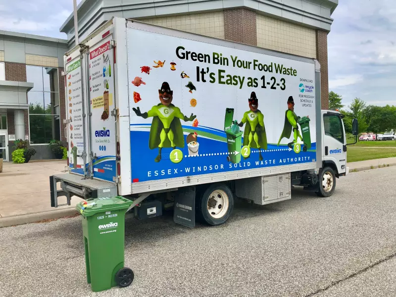 Windsor's Green Bin Program Off to Stunning Start: 350+ Tonnes of Food Waste Diverted in Just 2 Weeks