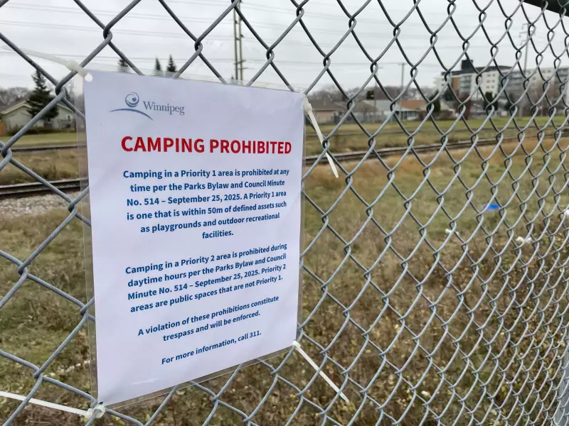 Winnipeg Clears Two Homeless Encampments on First Day of Enforcement
