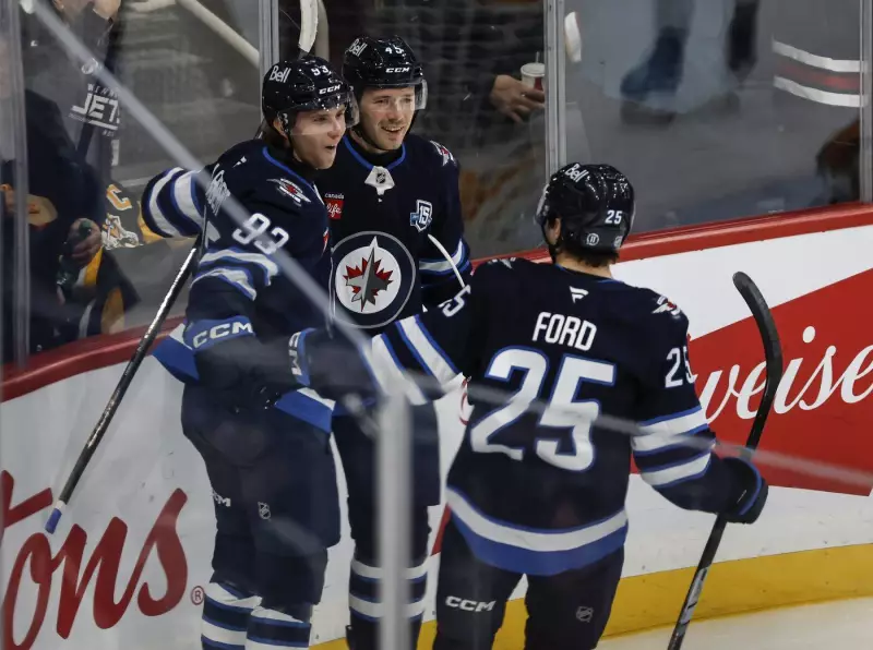 Winnipeg Jets Soar Past Penguins 5-2 as Rookie Brad Lambert Nets First NHL Goal