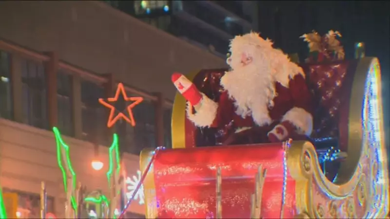 Winnipeg's 2025 Santa Claus Parade Route and Viewing Details