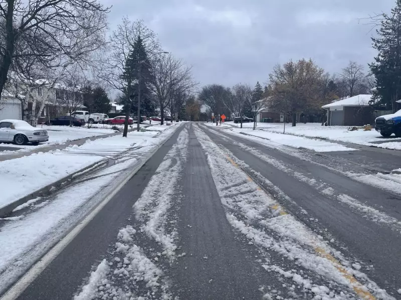 Winter Storm Hits GTA: Snow Squalls and Icy Conditions Blanket Ontario