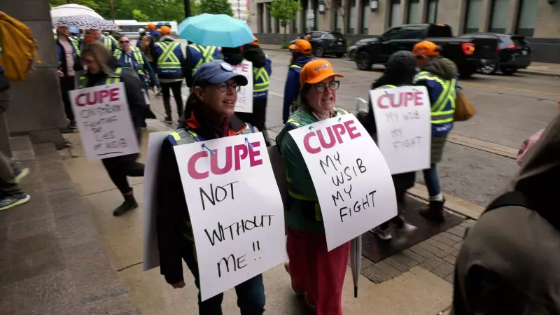 WSIB Workers Launch Historic First Strike in London