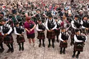 Bagpipers Smash World Record with AC/DC Rock Anthem in Melbourne