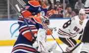 Bouchard's Overtime Heroics Seal Thrilling 3-2 Oilers Victory Over Blackhawks
