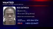 Calgary Police Seek Rick Gatwech on 40 Warrants Including Drug Trafficking