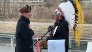 Calgary's Field of Crosses Hosts Indigenous Veterans Day Sunrise Ceremony