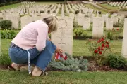 Canadian Woman's Mission to Visit Fallen Soldiers' Graves in Europe