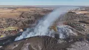 Edmonton Garbage Dump Fire to Burn for Days as Smoke Spreads