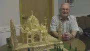 Edmonton Senior Builds Historic Landmarks with Matchsticks