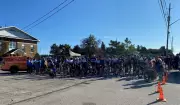 First 'Tour de Force' Cycling Event Unites Ontario Officers on Manitoulin Island
