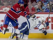 Florian Xhekaj Makes NHL Debut for Canadiens vs Maple Leafs