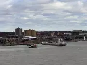 Freighter Robert S. Pierson Freed After Detroit River Grounding