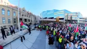 Historic First: Palestinian Flag Raised at Calgary City Hall