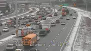 Icy Highway 417 Causes Multiple Pileups in Ottawa Friday Morning