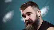 Jason Kelce Apologizes to Canada with Freestyle 'O Canada' Performance
