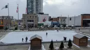 Kitchener's Carl Zehr Square Ice Rink Prepares for Winter Season