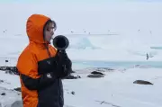 Military Musician Performs with Plastic Horn in Antarctica's Extreme Cold