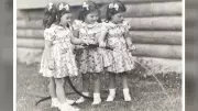 Never-Before-Seen Dionne Quintuplets Photos Displayed in Callander