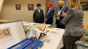 Rare Sikh Artifacts Displayed at Saskatchewan Legislature