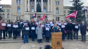 Regina Educational Support Workers Rally for Increased School Funding